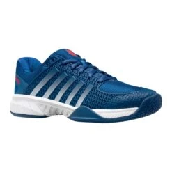 K-Swiss Express Light Men's Pickleball Shoe (Blue/White) -RACQUET GUYS Shop 06563 433.01
