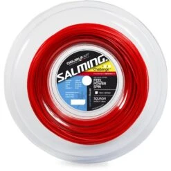 Salming Challenge Slick 17 Squash String Reel 110m (Red)