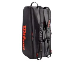 Wilson Tour 12 Pack Racquet Bag (Black/Red) -RACQUET GUYS Shop 1350a5a23accc94a6a66311904a649c7c8928a32 WR8011201 2 Tour 12PK BL RD new