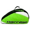 Harrow Pro Squash 12 Pack Racquet Bag (Green) -RACQUET GUYS Shop 1481902 RacquetGuys