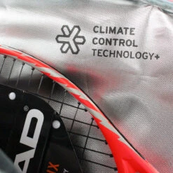 Head Radical Combi 6 Pack Racquet Bag (Grey/Orange) -RACQUET GUYS Shop 283521 1