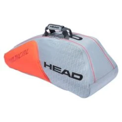 Head Radical Supercombi 9 Pack Racquet Bag (Grey/Orange) -RACQUET GUYS Shop 600 5bd2fe8f 7845 431d 8be4 4736b303b3e0