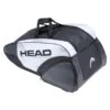 Head Djokovic Supercombi 9 Pack Racquet Bag (White/Black) -RACQUET GUYS Shop 600 6ca207c4 606b 469e 9b8b 0d9acfcb7b99