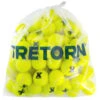 Tretorn Micro-X Pressureless Yellow Tennis Balls - 72 Ball Bag -RACQUET GUYS Shop A0016.YY Tretorn Micro X pressureless bag 72