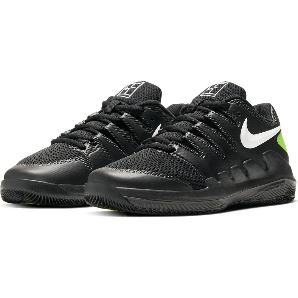 Nike Vapor X Junior Tennis Shoe (Black/White) 4 Nike Vapor X Junior Tennis Shoe (Black/White) - Image 2