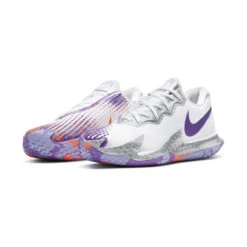 Nike Air Zoom Vapor Cage 4 Women's Tennis Shoe (White/Purple) -RACQUET GUYS Shop CD0431 103 PHCFH001 3144