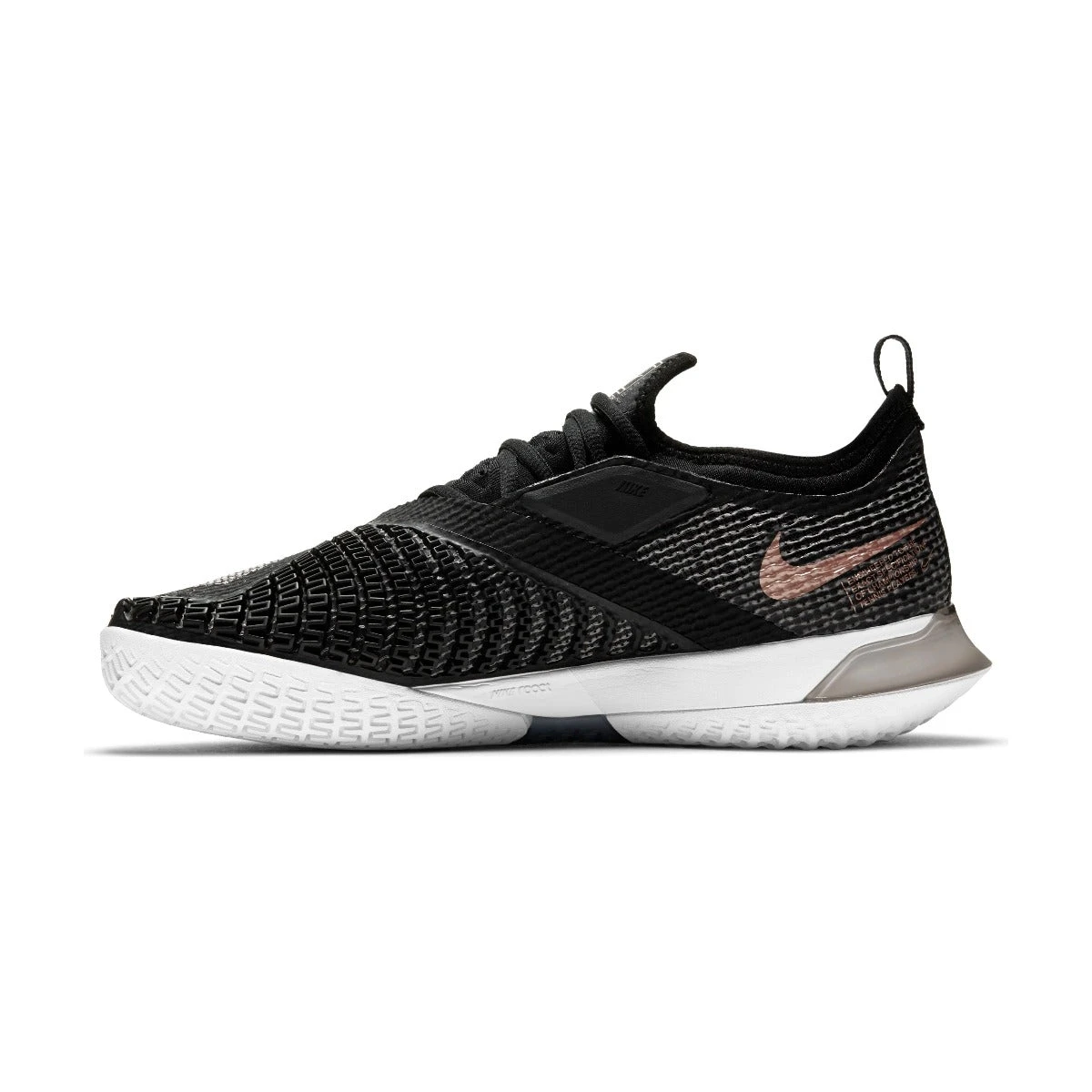 Nike React Vapor NXT Women's Tennis Shoe (Black/White) 4 Nike React Vapor NXT Women's Tennis Shoe (Black/White) - Image 2