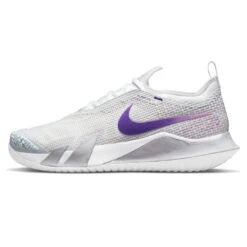 Nike React Vapor NXT Women's Tennis Shoe (Light Grey/Purple/Fuchsia) -RACQUET GUYS Shop CV0742 024 PHSLH000 3144