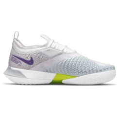 Nike React Vapor NXT Women's Tennis Shoe (Light Grey/Purple/Fuchsia) -RACQUET GUYS Shop CV0742 024 PHSRH001 3144