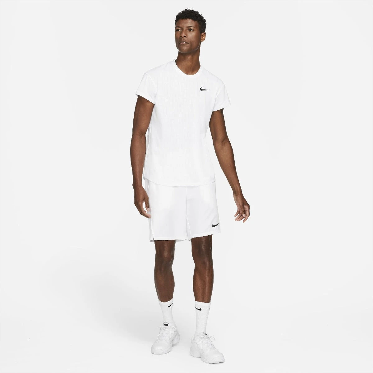 Nike Men's Dri-FIT Breathe Slam Top (White) 7 Nike Men's Dri-FIT Breathe Slam Top (White) - Image 5