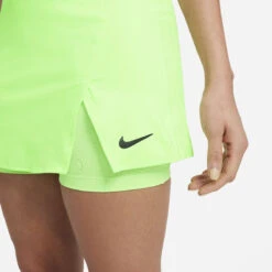 Nike Women's Dri-FIT Victory Stretch Skirt (Lime Glow/Black) -RACQUET GUYS Shop CV4729 345 PHSYM002 3144