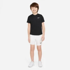 Nike Boys' Dri-FIT Victory Top (Black/White) -RACQUET GUYS Shop CV7565 010 PHSYM003 3144