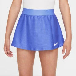 Nike Girls Dri-FIT Victory Flouncy Skirt (Sapphire/White)