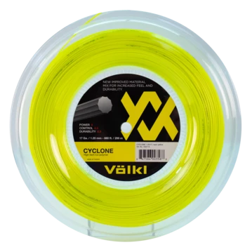 Volkl Cyclone 17/1.25 Tennis String Reel (Neon Yellow) 3 Volkl Cyclone 17/1.25 Tennis String Reel (Neon Yellow)