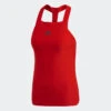 Adidas Women's Barricade Tank Top (Red) -RACQUET GUYS Shop D74662