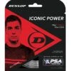 Dunlop Iconic Power 18 Squash String (Grey) -RACQUET GUYS Shop DunlopPSA StringPackaging IconicPower18g