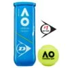 Dunlop Australian Open Extra Duty Tennis Balls -RACQUET GUYS Shop Dunlop AO tennis balls