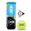 Dunlop ATP Extra Duty Tennis Balls -RACQUET GUYS Shop Dunlop ATP xtra