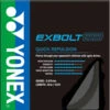 Yonex BG Exbolt 63 Badminton String (Black) -RACQUET GUYS Shop EXBOLT63black