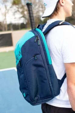 Diadem Elevate Tour Backpack Racquet Bag (Teal/Navy) -RACQUET GUYS Shop Elevate Backpack 3 1800x1800 f6083b44 50fa 439c a998 51d4cc1d2eca