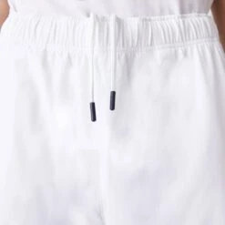 Lacoste Men's Ultra Light Short (White/Navy Blue) -RACQUET GUYS Shop GH6961 522 33