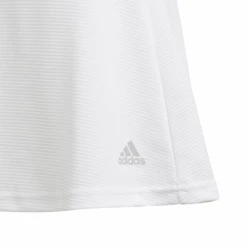 Adidas Girls Club Skirt (White/Grey) -RACQUET GUYS Shop GK8169 APP photo detail 1 white 4797e3e6 5864 4d4a 9b37 842d5cfd159b