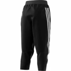 Adidas Sportswear Z.N.E Wrapped 3-Stripes 7/8 Pants (Black/White) -RACQUET GUYS Shop GL0342 APP virtual back white