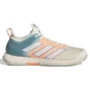 Adidas Adizero Ubersonic 4 Parley Men's Tennis Shoes (White/Beam Orange)