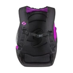Gearbox Backpack - Court (Purple Accent With Red/Yellow Gradient) -RACQUET GUYS Shop GearboxCourtBackpack3