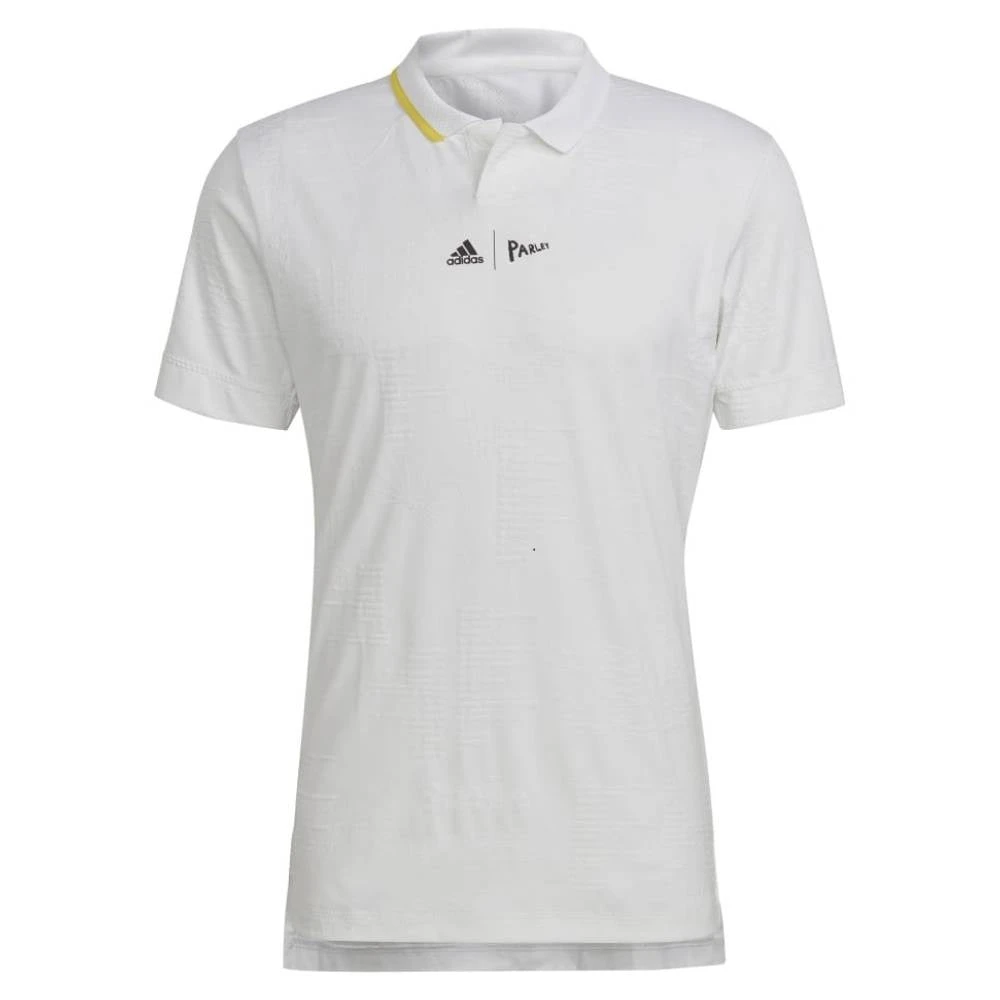 Adidas Men's London Polo (White/Yellow) 3 Adidas Men's London Polo (White/Yellow)