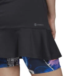 Adidas Women's US Series Y-Dress (Black/Clear Pink) 11 Adidas Women's US Series Y-Dress (Black/Clear Pink) -RACQUET GUYS Shop HF6329 9 APPAREL OnModel DetailView1 white
