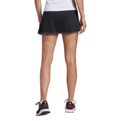 Adidas Women's Club Skirt (Black) -RACQUET GUYS Shop HS1454 4 APPAREL OnModel BackView transparent