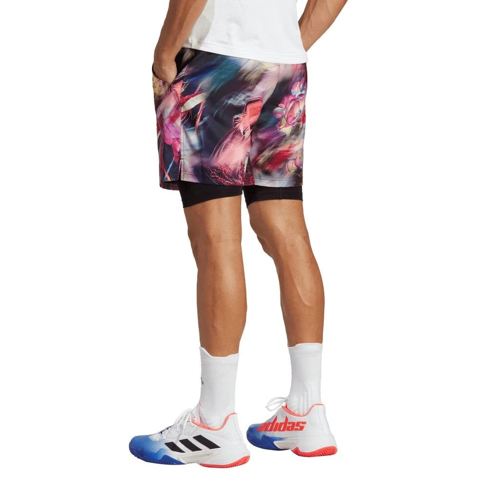 Adidas Men's Melbourne Ergo Short (Black) 6 Adidas Men's Melbourne Ergo Short (Black) - Image 4
