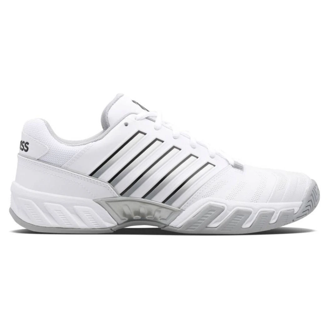 K-Swiss BigShot Light 4 Men's Tennis Shoe (White/Black) 3 K-Swiss BigShot Light 4 Men's Tennis Shoe (White/Black)