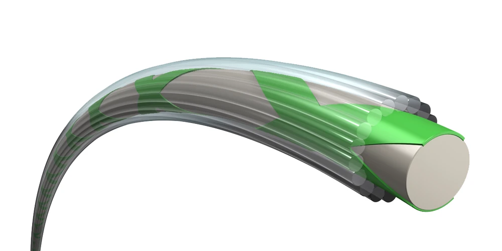 Prince Lightning Pro 17/1.25 Tennis String (Black) 4 Prince Lightning Pro 17/1.25 Tennis String (Black) - Image 2