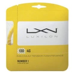 Luxilon 4G 16/1.30 Tennis String (Gold)