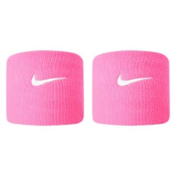 Nike Tennis Premier Wristbands 2 Pack (Pink/White)