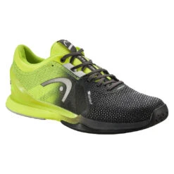 Head Sprint Pro 3.0 SF Men's Tennis Shoe (Black/Lime)