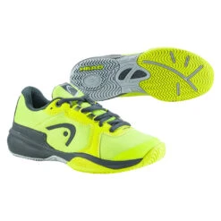 Head Sprint 3.5 Junior Tennis Shoe (Yellow/Green) 11 Head Sprint 3.5 Junior Tennis Shoe (Yellow/Green) -RACQUET GUYS Shop Presentation 275102 Sprint 3.5 Junior YEGR 3