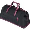 Head Coco Duffel 8 Pack Racquet Bag (Black/Pink) -RACQUET GUYS Shop Presentation 283651 Coco Duffle Bag BKPK 1