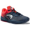 Head Sprint 3.0 Junior Tennis Shoe (Midnight Navy/Neon Red) -RACQUET GUYS Shop Presentation Sprint3.0JuniorMNNRMidnightNavyNeonRed3