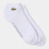Lacoste Unisex Stretch Cotton Low-Cut Socks (White/Silver) 2 Lacoste Unisex Stretch Cotton Low-Cut Socks (White/Silver) -RACQUET GUYS Shop RA4184 G8K 24