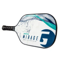 Gamma Mirage SensaCore (White/Navy) -RACQUET GUYS Shop RGMPP Navy 03