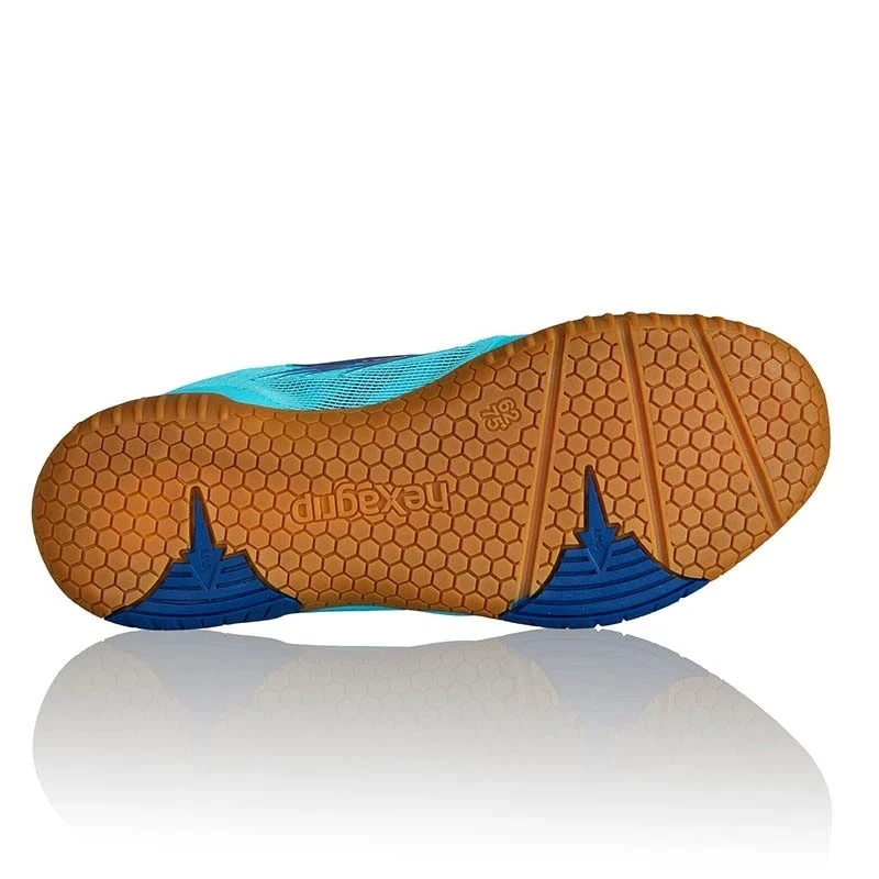 Salming Hawk Women's Indoor Court Shoe (Turquoise/Limoges Blue) 5 Salming Hawk Women's Indoor Court Shoe (Turquoise/Limoges Blue) - Image 3