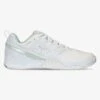 Salming Kobra 3 Women's Indoor Court Shoe (White/Pale Blue) -RACQUET GUYS Shop Salming Kobra 3 Womens Indoor Shoe White Blue Mint