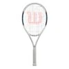 Wilson Roland Garros Triumph (White/Navy, Pre-Strung) -RACQUET GUYS Shop WR030510H 0 Roland Garros Triumph WH NV OR.png.high res