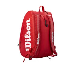 Wilson Super Tour PaddlePak Pickleball Bag (Red) -RACQUET GUYS Shop WR8004901001Super Tour Paddlepak BackStanding