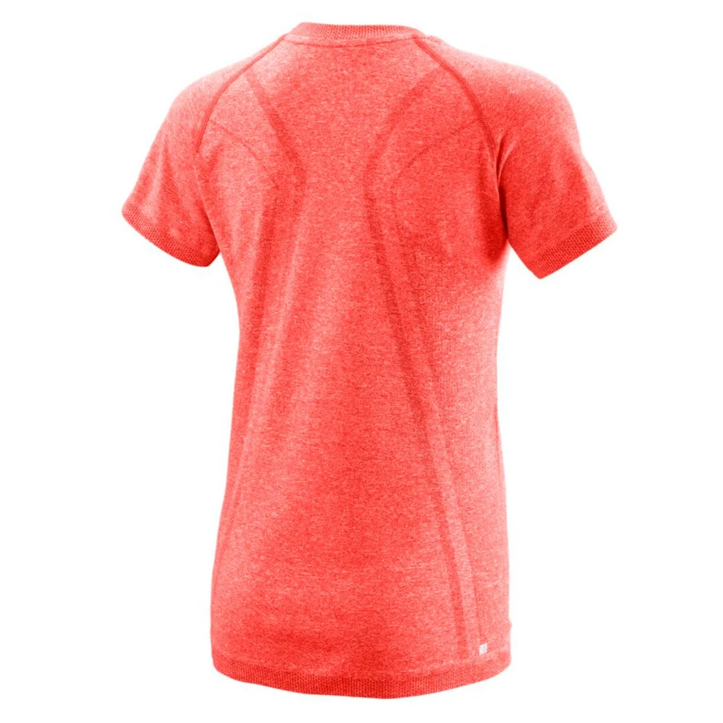 Wilson Women's Power Seamless Crew (Coral) - Image 2