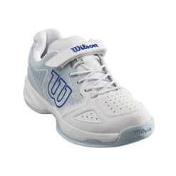 Wilson Stroke Junior Tennis Shoe (White/Blue) 9 Wilson Stroke Junior Tennis Shoe (White/Blue) -RACQUET GUYS Shop WRS324040 Jr Small 82627577 b5b6 4878 ad8f 456c3becc46c