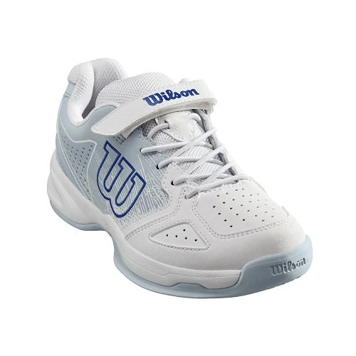 Wilson Stroke Junior Tennis Shoe (White/Blue) 6 Wilson Stroke Junior Tennis Shoe (White/Blue) - Image 4